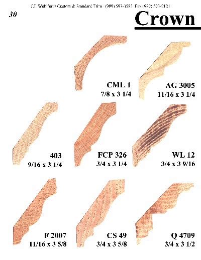 Crown Molding Catalog