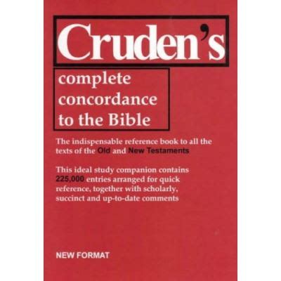 crudens complete concordance concordances Doc