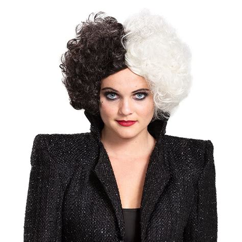 cruella wig real hair