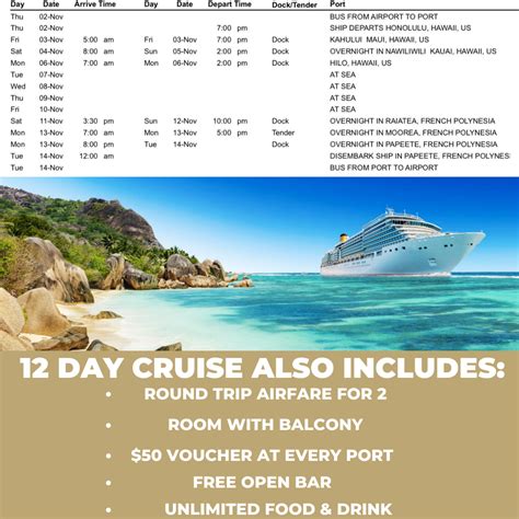 cruise and airfare deals