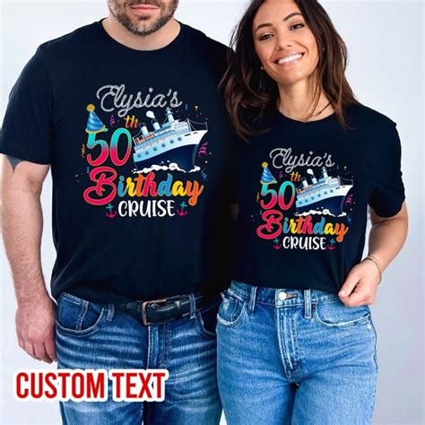 cruise birthday shirts