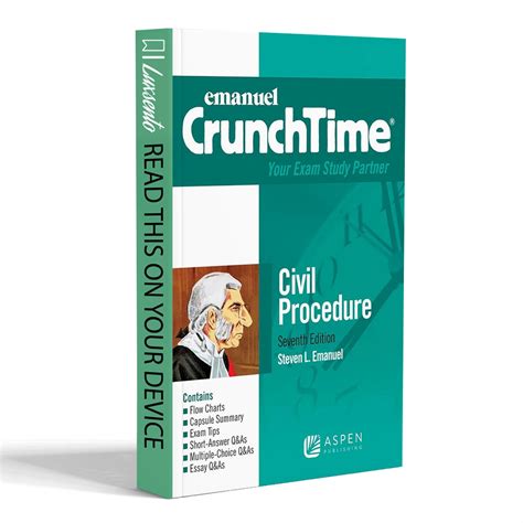 crunchtime civil procedure emanuel crunchtime Doc