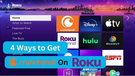 crunchyroll for roku