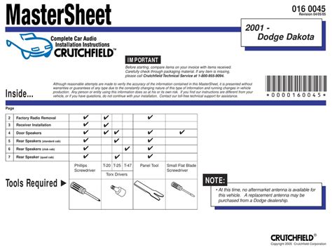 crutchfield mastersheet ford escape Kindle Editon