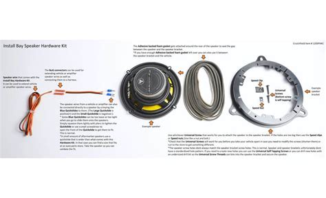 crutchfield speaker installation guide Reader