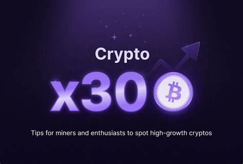 crypto 30x news