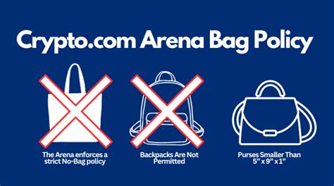 crypto arena bag policy 2023