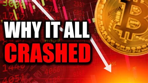 crypto crashed today