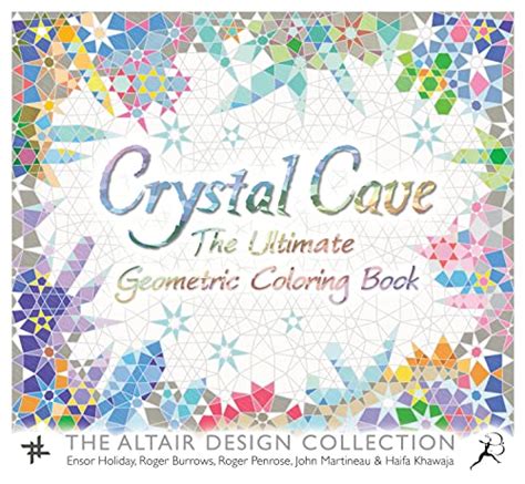 crystal cave the ultimate geometric coloring book wooden books PDF