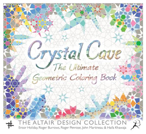 crystal cave the ultimate geometric coloring book wooden books PDF