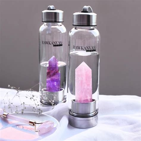 crystal infusion water bottle