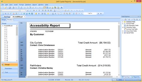 crystal reports 10 manual PDF