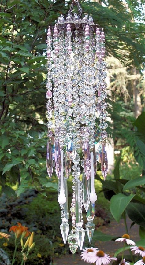 crystal wind chime