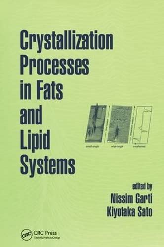 crystallization processes in fats and lipid systems hardback Epub