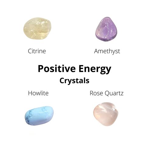 crystals for positive energy