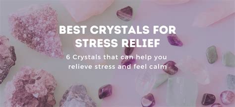 crystals for stress relief