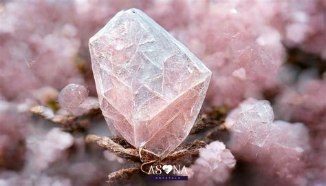 crystals rose quartz