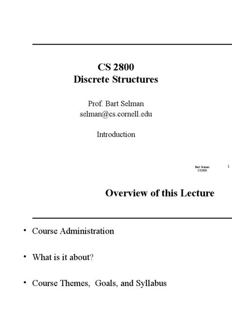 cs 2800 cornell