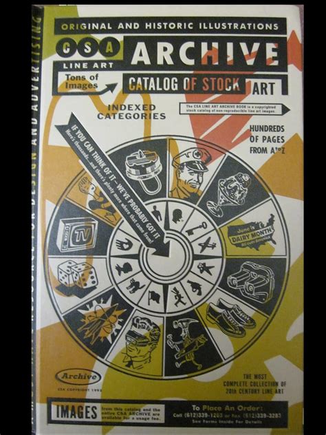 Csa Line Art Archive Catalog