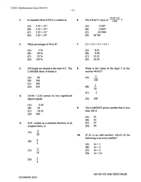 csec maths past papers Kindle Editon