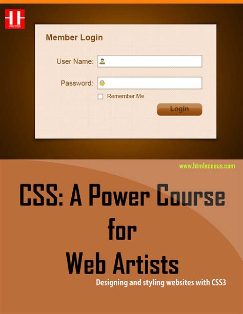 css a power course for web artists designing and styling websites with css3 Reader