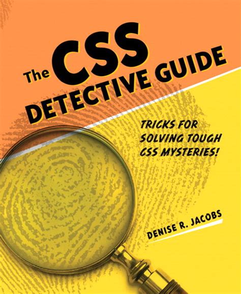css detective guide tricks for solving tough css mysteries the Kindle Editon