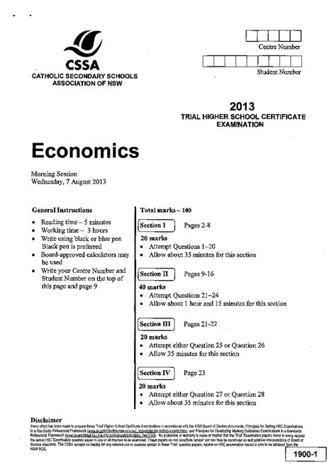 cssa trial paper 2013 answers PDF