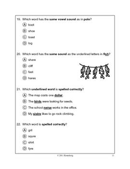 cst practice test for 3rd grade Epub