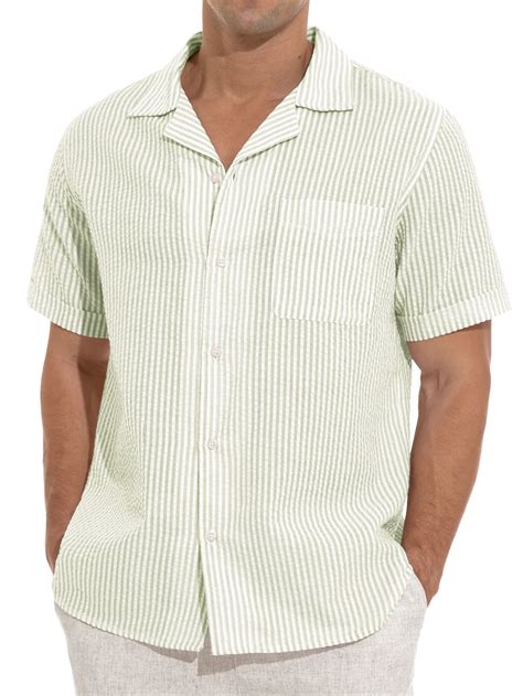 cuban button up shirt