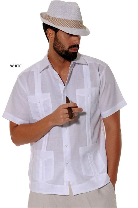 cuban white shirt