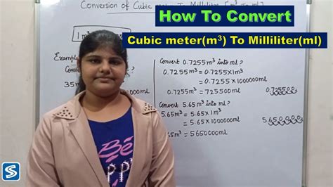 cubic meter to milliliter