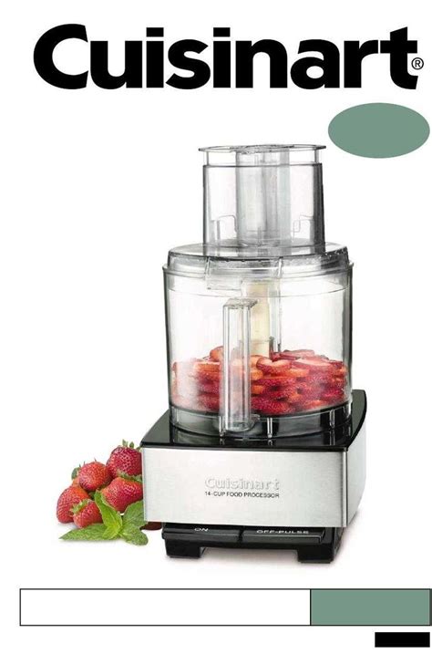 cuisinart food processor user guide Epub