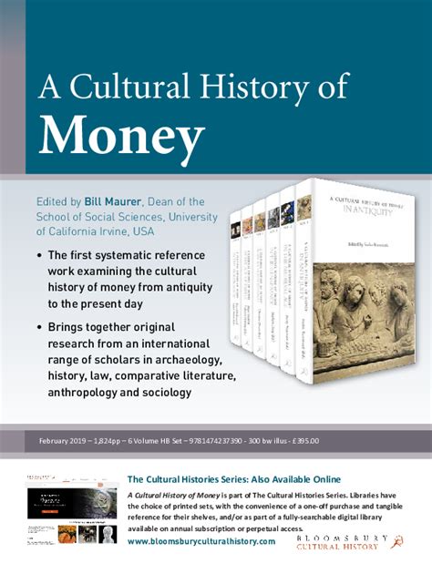 cultural history money credit perspective Reader