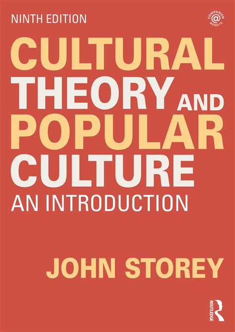 cultural theory and popular culture an introduction Epub