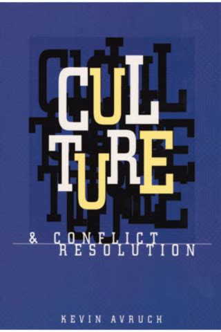 culture and conflict resolution culture and conflict resolution Reader