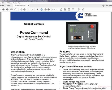 cummins power command manual PDF