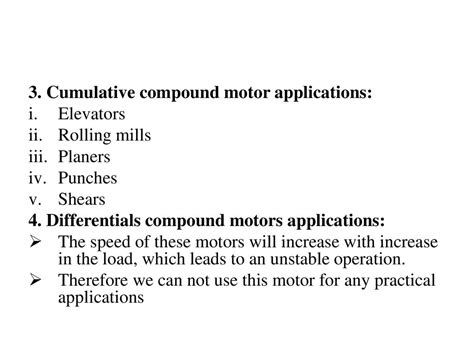 cumulative compound motor applications Kindle Editon