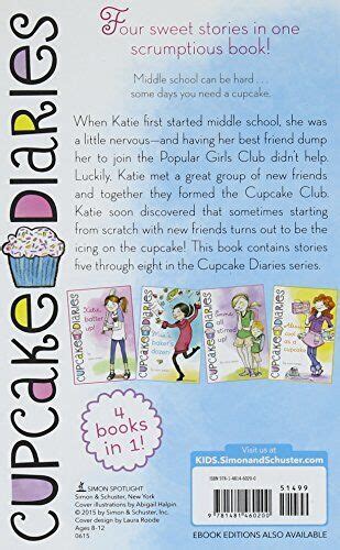 cupcake diaries 4 books in 1 2 katie batter up mias bakers dozen emma all stirred up alexis cool as PDF