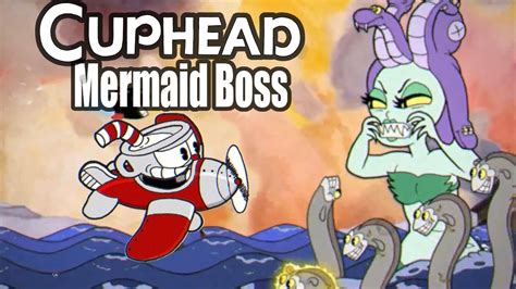 cuphead mermaid boss