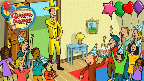 curious george and the birthday surprise PDF