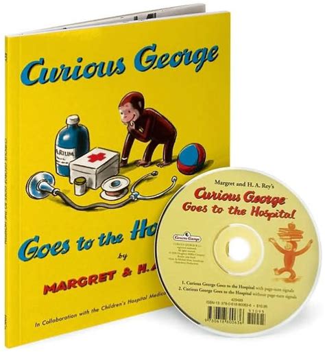 curious george goes to the hospital book and cd Doc