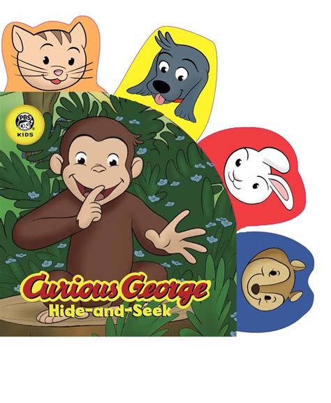 curious george hide and seek cgtv tabbed board book Kindle Editon