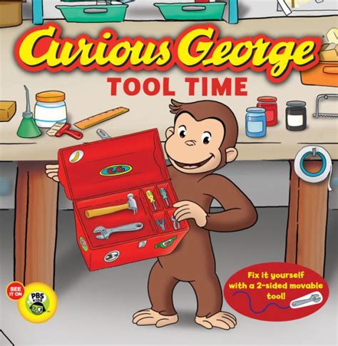 curious george tool time cgtv board book Doc