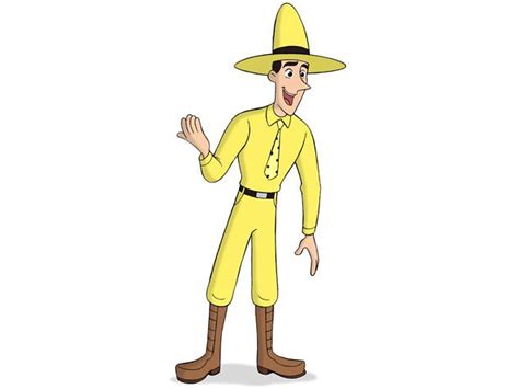 curious george yellow hat man