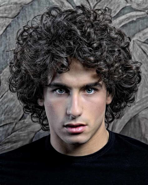 Curly Hair Men Styles