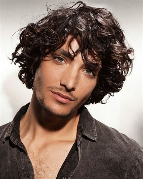 Curly Hair Men Styles