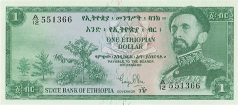 currency of ethiopia dollar