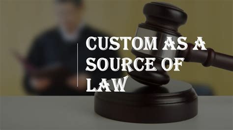 custom as a source of law custom as a source of law Kindle Editon