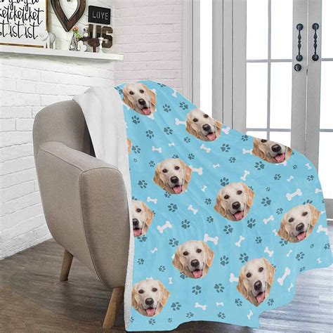 custom dog blanket