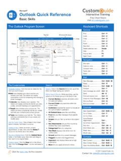 customguide quick reference guides PDF